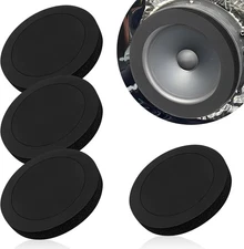 6.5 Inch Speaker Foam Rings, 4PCS 6.5" Bass Blockers for Tweeters Black 