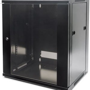 Intellinet 19"" Network Cabinet Wall Mount Standard 9U 600Mm Deep Black Flatpack
