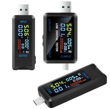 4.5 36V USB Type-C Digital Power Capacity Tester Voltage Current Meter Detector