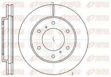 2x REMSA Bremsscheiben Vorne 294mm 61118.10
