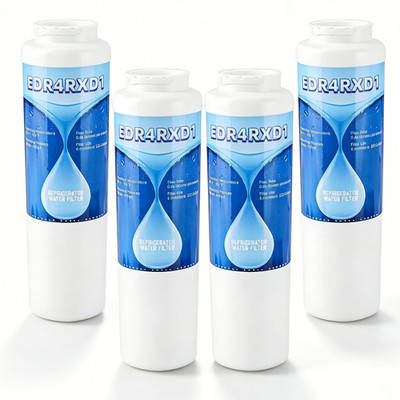 Maytag UKF8001 UKF9001 4396395 Refrigerator Water Filter Replacement - 4 Pack