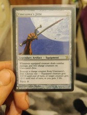 MTG Umezawa's Jitte the List Betrayers of Kamigawa 163/165 Regular Rare