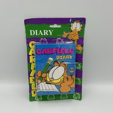 Vintage GARFIELD PAWS Diary journal NOS Damaged Packaging