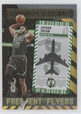 2021-22 Panini NBA Hoops Frequent Flyers Holo Winter Jayson Tatum #9 0r2f