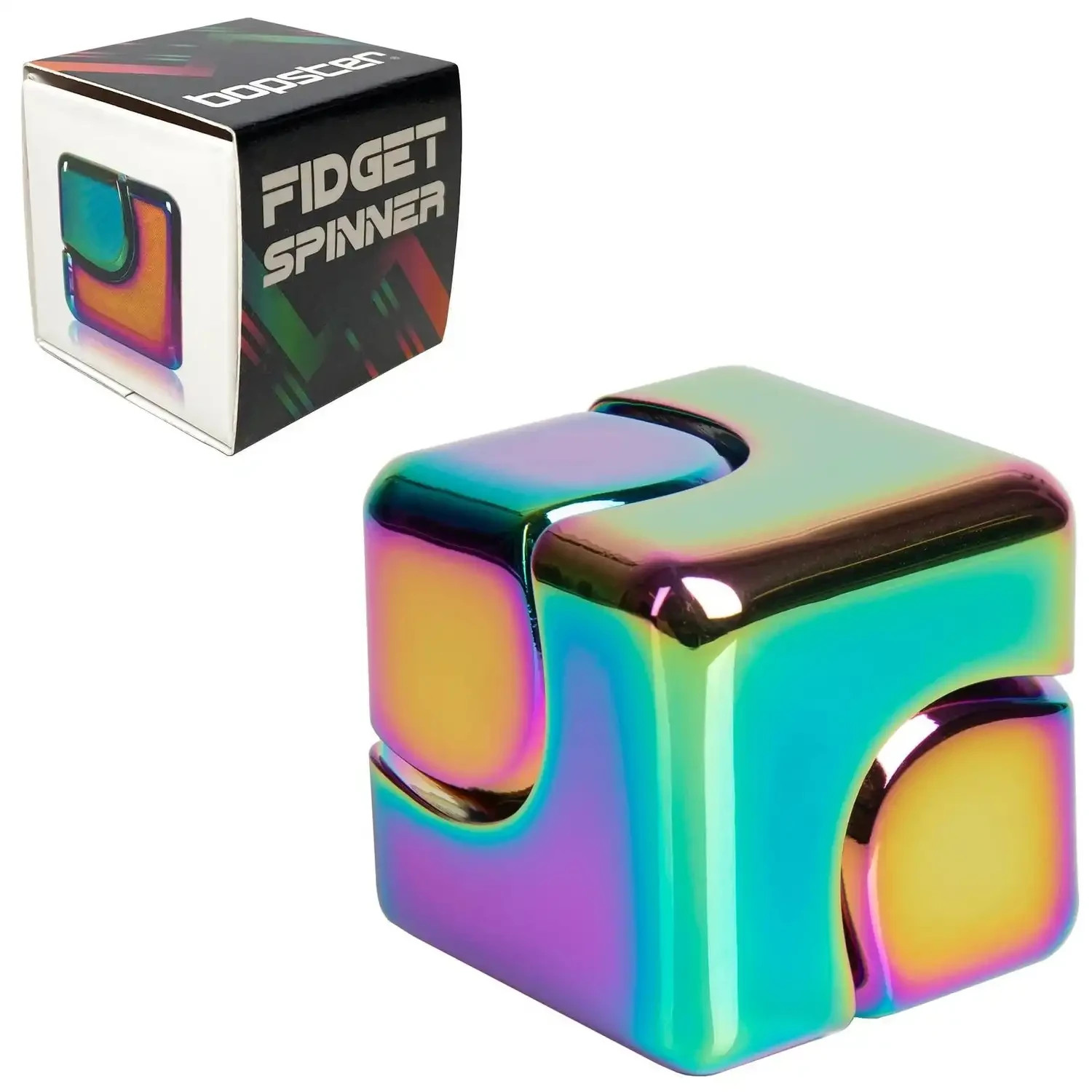 Fidget Spinner Cube Kreisel multicolour schwere Ausführung Stressabbau