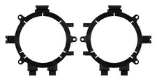 Metra - Speaker Bracket For Select 1995-2013 Chevrolet Gmc - Black Metra - Speaker Bracket For Select 1995-2013 Chevrolet Gmc - Black