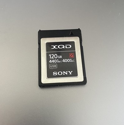 Sony G Series 120GB XQD -Karte (440 MB/s Lesen, 400 MB/s Schreiben)