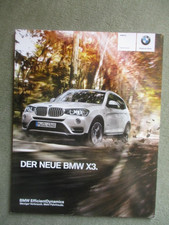 BMW X3 F25 Prospekt sDrive 20i 18d xdrive 20i-35i,20d-35d September 2014