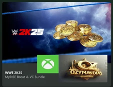 WWE 2K25 MyRISE Boost & VC Bundle July 2025 Xbox Exclusive