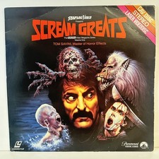 Scream Greats By Starlog Video - Horror Effects Master Tom Savini Rare Ld