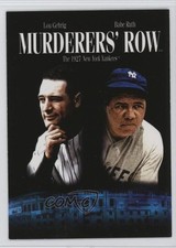 2021 Topps Archives Movie Poster Cards Lou Gehrig Babe Ruth #MPC-9 HOF 1e5k