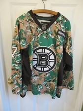 Boston Bruins Milan Lucic Green Digi Camo Rebook Jersey 46 2014