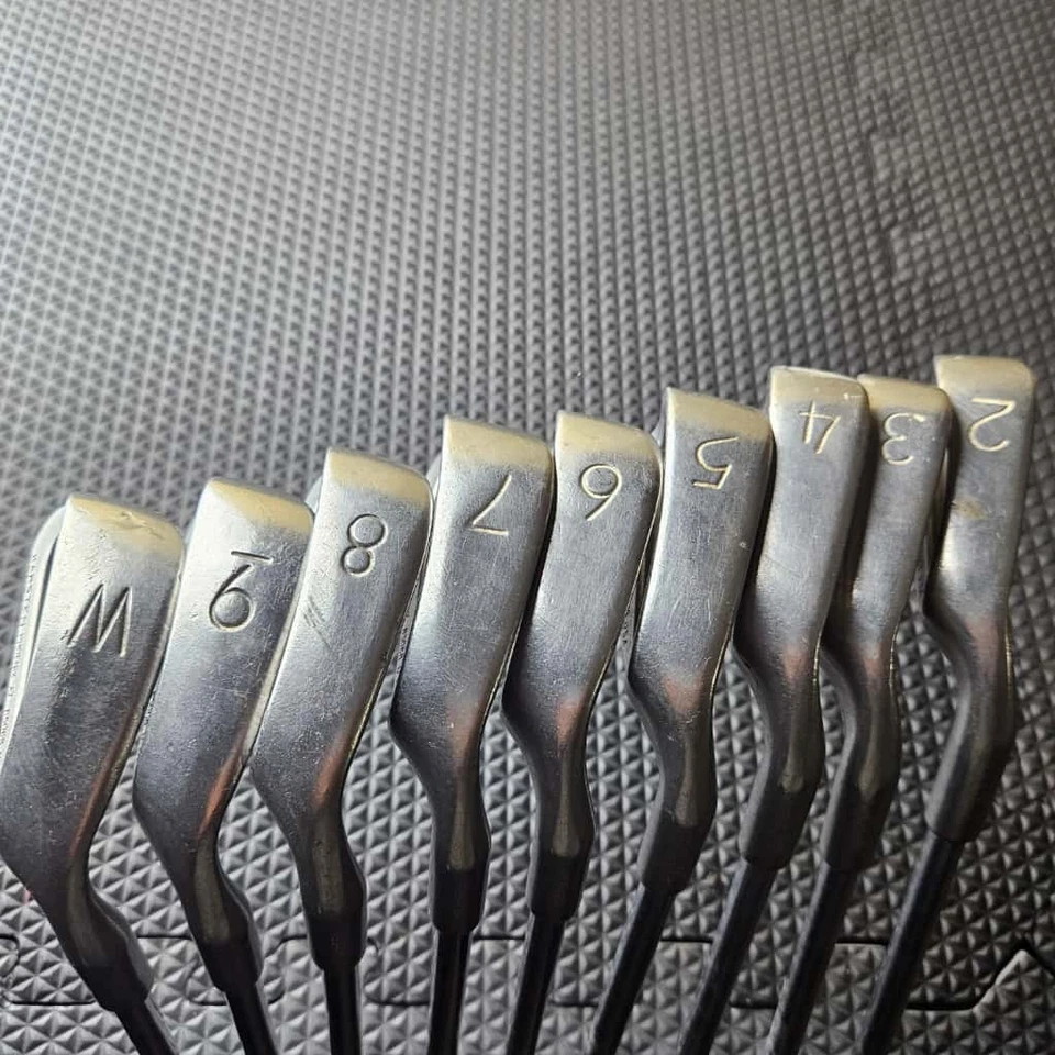 Juego de plancha Ping Eye 2 puntos negros 2-PW RH acero S Flex ZZ Lite Karsten aprox 40"" Foto 2 de 4