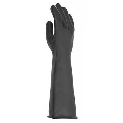 #ad Mapa 286 Chemical Resistant Gloves Natural Rubber Latex 18 In L 40 Mil $14.19