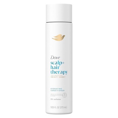 Dove Scalp + Hair Therapy Hair Conditioner for Density Boost, Hydrating 9.25 oz.