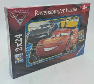 Ravensburger 07816 Abenteuer mit Lightning McQueen Cars Disney Puzzle 2 x 24 NEU - Bild 1 von 4