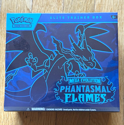 Pokémon Pokémon TCG Mega Evolution: Phantasmal Flames Elite Trainer Box 6+