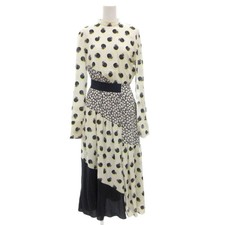 Used Stella McCartney Amora Silk Fruit Print Dress Long Dress 36 Long Sleeve Swi