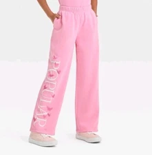 Universal WICKED x Tazewell Glinda Popular Girls Pink Sweatpants Pants XS 