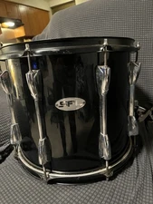 Sound Percussion Labs Marching Snare Drum with Out Career 14 x 12 in. Black