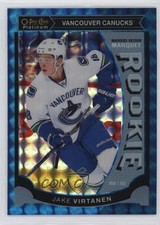 2015 O-Pee-Chee Platinum Marquee Rookies Blue Cubes 45/75 Jake Virtanen #M40 4tn