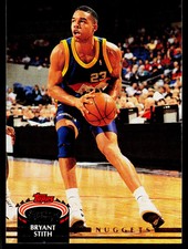Bryant Stith, 1992-93 Stadium Club, #237, Denver Nuggets, RC
