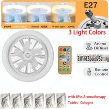 Dimmable E27 LED Ceiling Fan