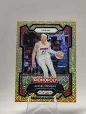 2024 Prizm Monopoly WNBA Aerial Powers Gold Millionaire Shimmer /500 + Red Icon