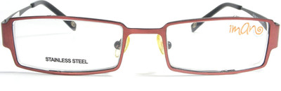 IMAN IM 3226 39 Old Rose / Black Metall Brillenfassung Full Rim 52-18-135 NEU