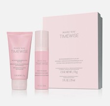 Mary Kay TimeWise Microdermabrasion Plus Set Refine Pore Minimizer New