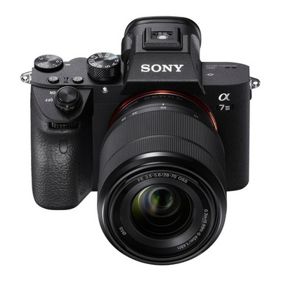 New Sony Alpha A7 III 24.2MP Digital Camera Black with FE 28-70mm Lens & Extras