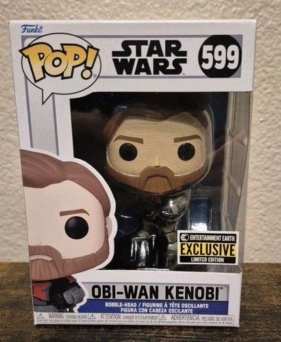 Star Wars - Obi-Wan Kenobi #599 Entertainment Earth Exclusive Funko Pop W/PP