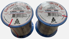 2 x AIM UK LTD Premium Plumbing Capillary Solder Wire 3.25mm 500g