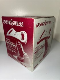 SEGA Saturn White Racing Controller HSS-0141 Japan Import