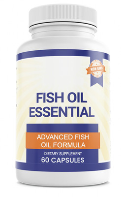 Fish Oil Essential Advanced Fish Oil Formula Dietary Supplement 60 Capsules