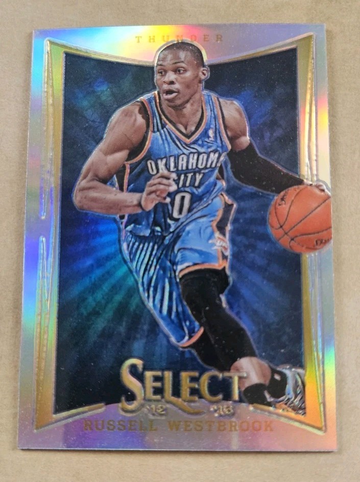 2012-13 Panini Select Silver Russell Westbrook Silver Prizm First Year Select