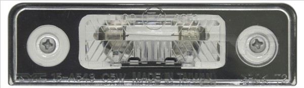 TYC Kennzeichenleuchte 15-0543-00-2 FüR Skoda Octavia Roomster 1Z5 C5W 2 Combi-image