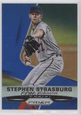 2015 Panini Prizm Blue Prizm 16/75 Stephen Strasburg #141 0t2