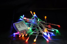 Battery Operated Christmas Lights,13 ft Short Clear Wire String Led Twinkle Fair