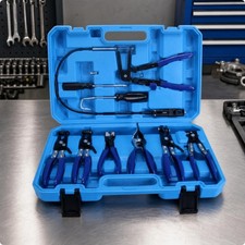 Set mit 9 Schlauchschellen inklusive Etui. Schlauchschellen Set