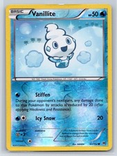 XY - BREAKthrough #43/162 Vanillite Reverse Holo HP Pokemon