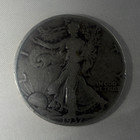 1937 Walking Liberty Half Dollar 50C Silver 0.9 Fine Business Strike Phila — photo 1