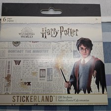 Harry Potter - Wizarding World Stickerland Pad 6 Sheets By Sandy Lion
