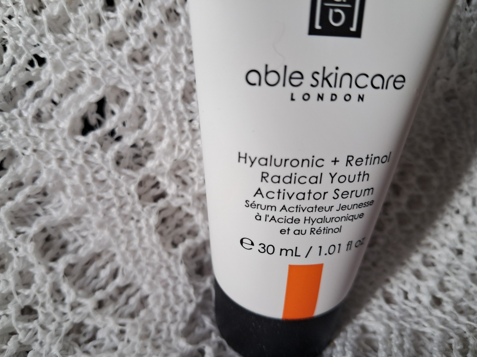 Sérum ABLE Val 75 E rituel de nuit régénérant au rétinol 30 ml pour le visage