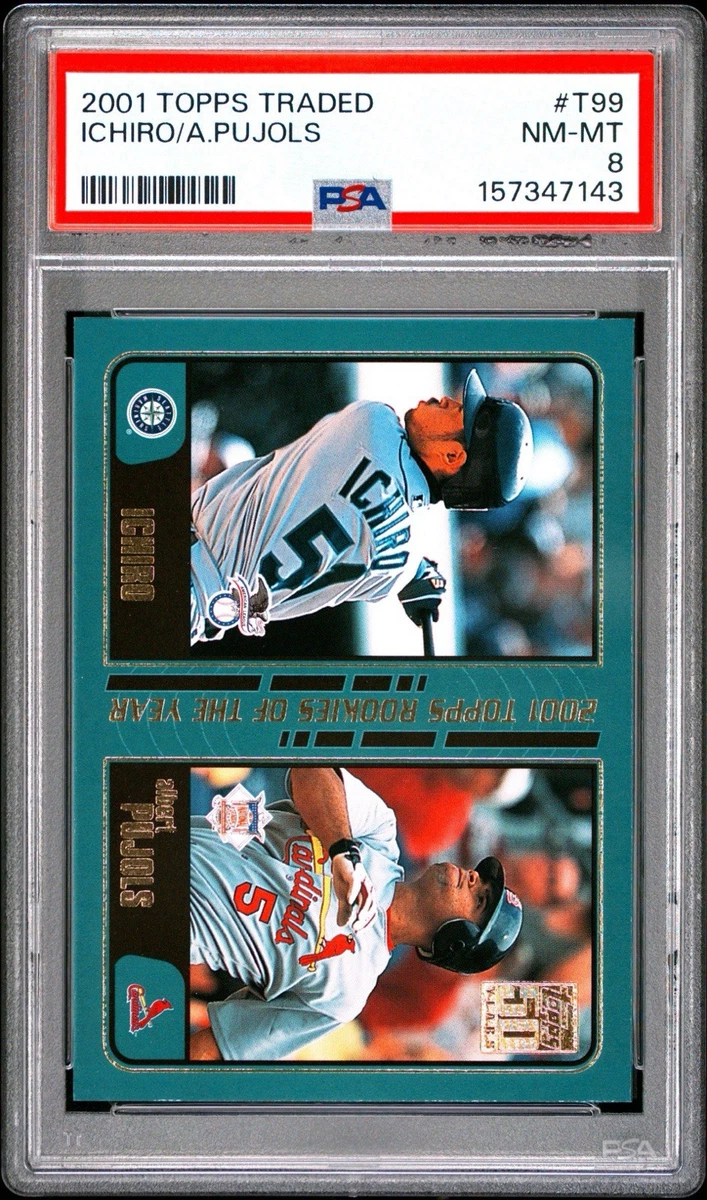 Topps Albert Pujols Rookie Baseball Sports Trading Cards