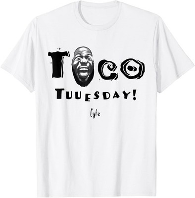 Taco Tuesday T Shirt LA Los Angeles Basketball T Shirt