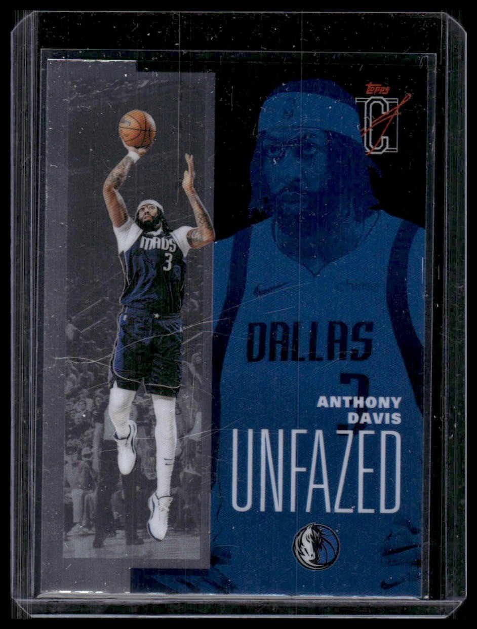 2025-26 Topps Signature Class #FAZE-4 Anthony Davis Unfazed