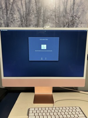 Apple iMac 24'' (2021) M1 8GB 256GB Pink   4.5K Retina   Magic Keyboard & Mouse