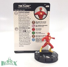 Heroclix Justice League Unlimited set The Flash 102 Starter figure w/card 