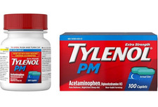 TYLENOL PM Extra Strength Pain Reliever Nighttime Sleep Aid 100 Caplets